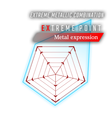 EXTREME POINT 金属表現