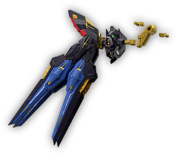 Wing Unfolding Gimmicks Through Multi-axial Movements