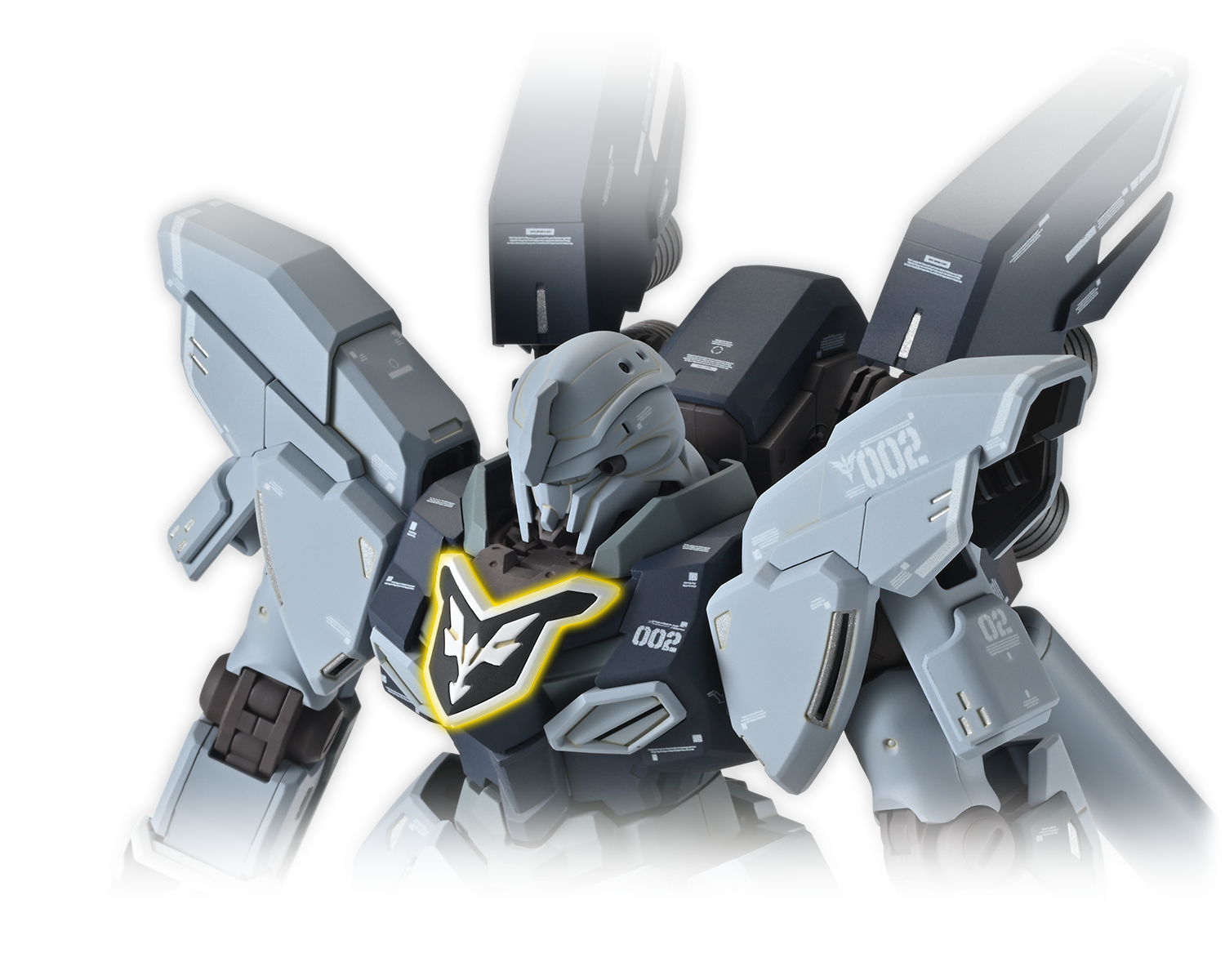 Decorations on the Chest and Cuffs Reproduced with Parts Division and Parts Colors.