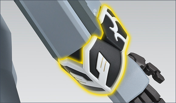 Decorations on the Chest and Cuffs Reproduced with Parts Division and Parts Colors.